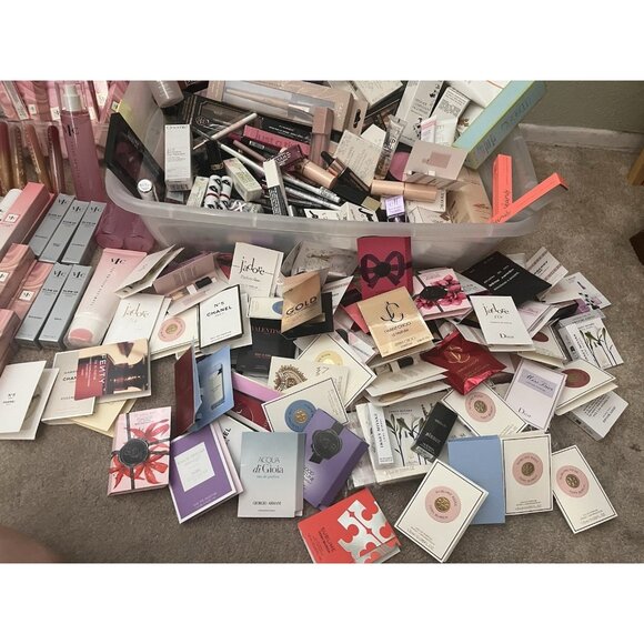 Full Size 9pc Mixed Makeup Skin& Hair Care Lot Bundle Name Brand Sample Perfumes - Picture 7 of 9